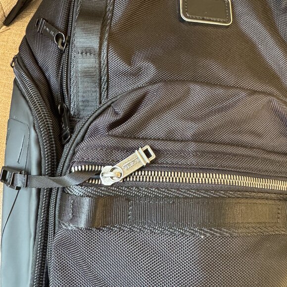 Tumi men’s black Alpha bravo search backpack - Picture 5 of 8